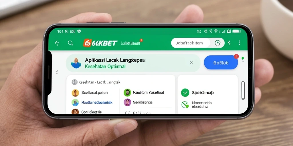 Tampilan antarmuka 66KBET yang menarik dan fungsional untuk lacak langkah.