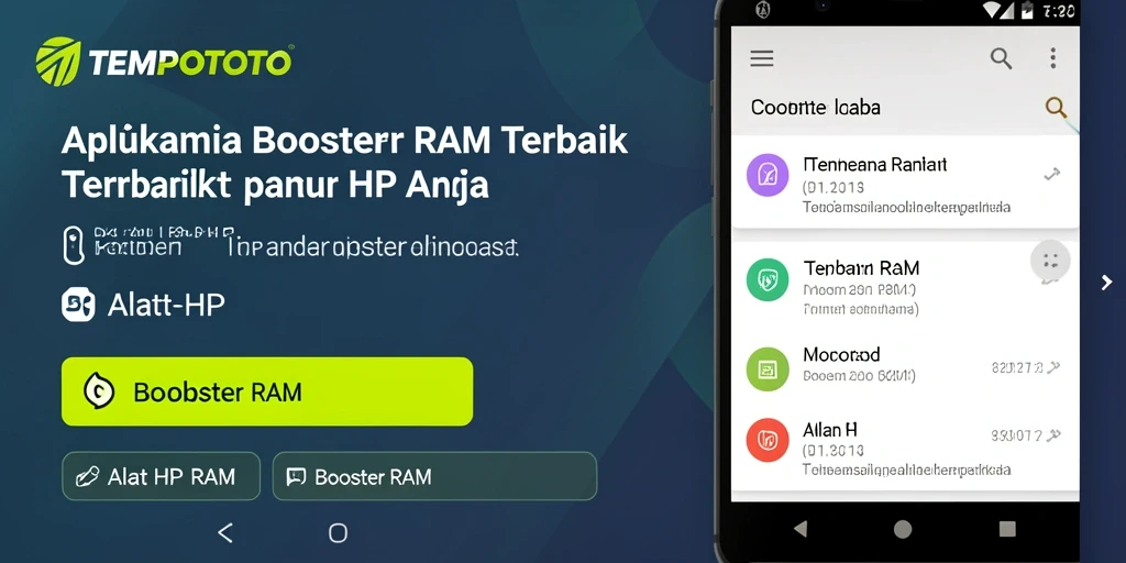 Tampilan antarmuka aplikasi TEMPOTOTO yang bersih dan intuitif.